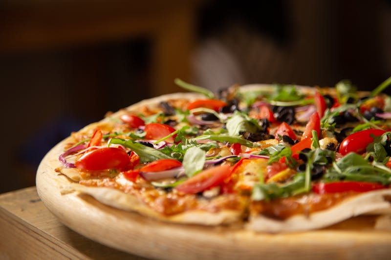 Classic crust build your own mod pizza with custom toppings
